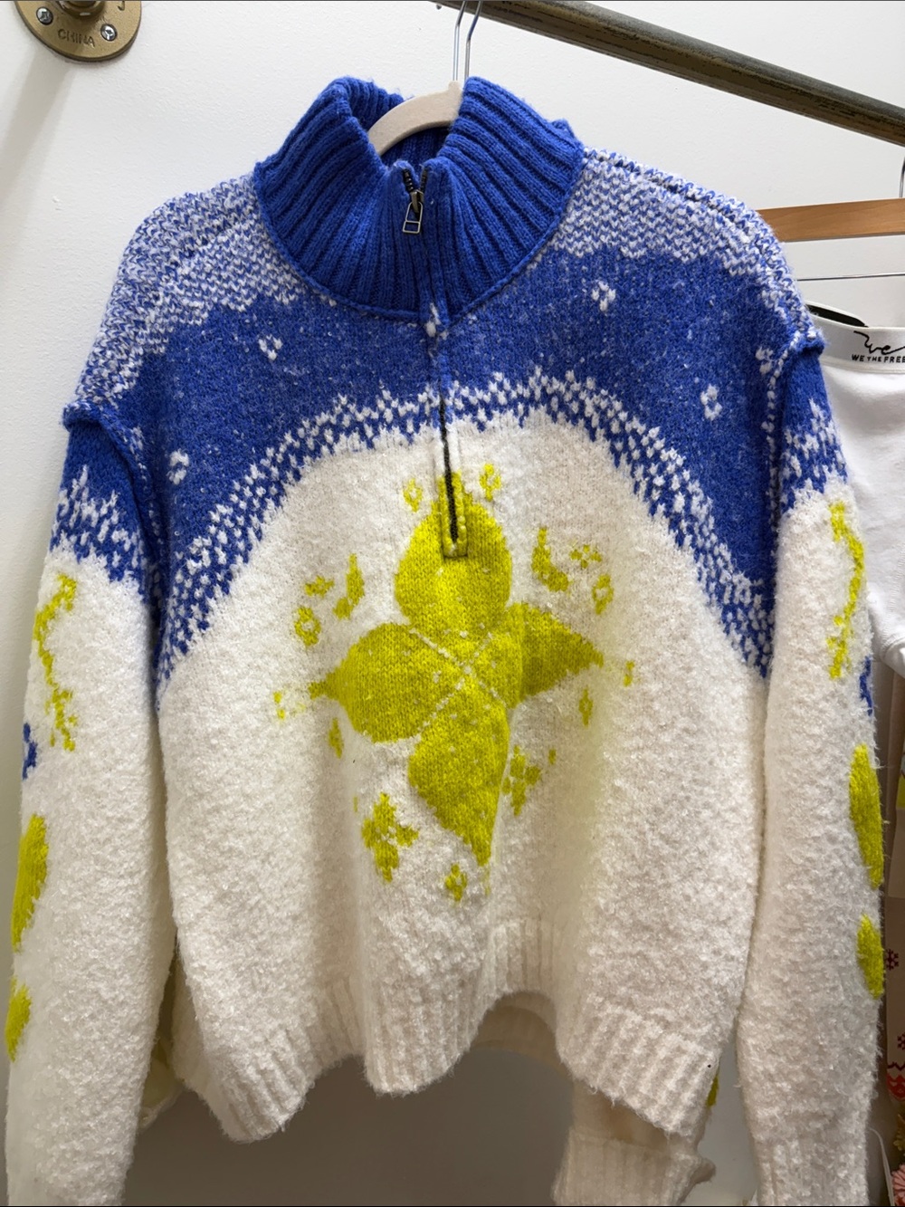 Free People mythical knit sweater